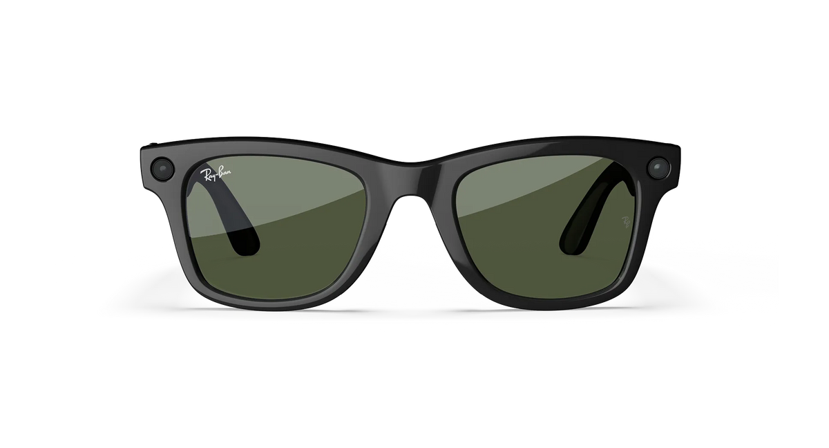 .Ray-Ban Meta Smart Glasses – Wayfarer (Gen 2) Shiny Black