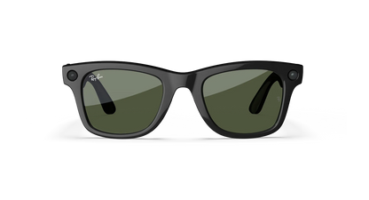 Ray-Ban Meta Wayfarer (Gen 2) – Shiny Black (G-15 Green Lenses)