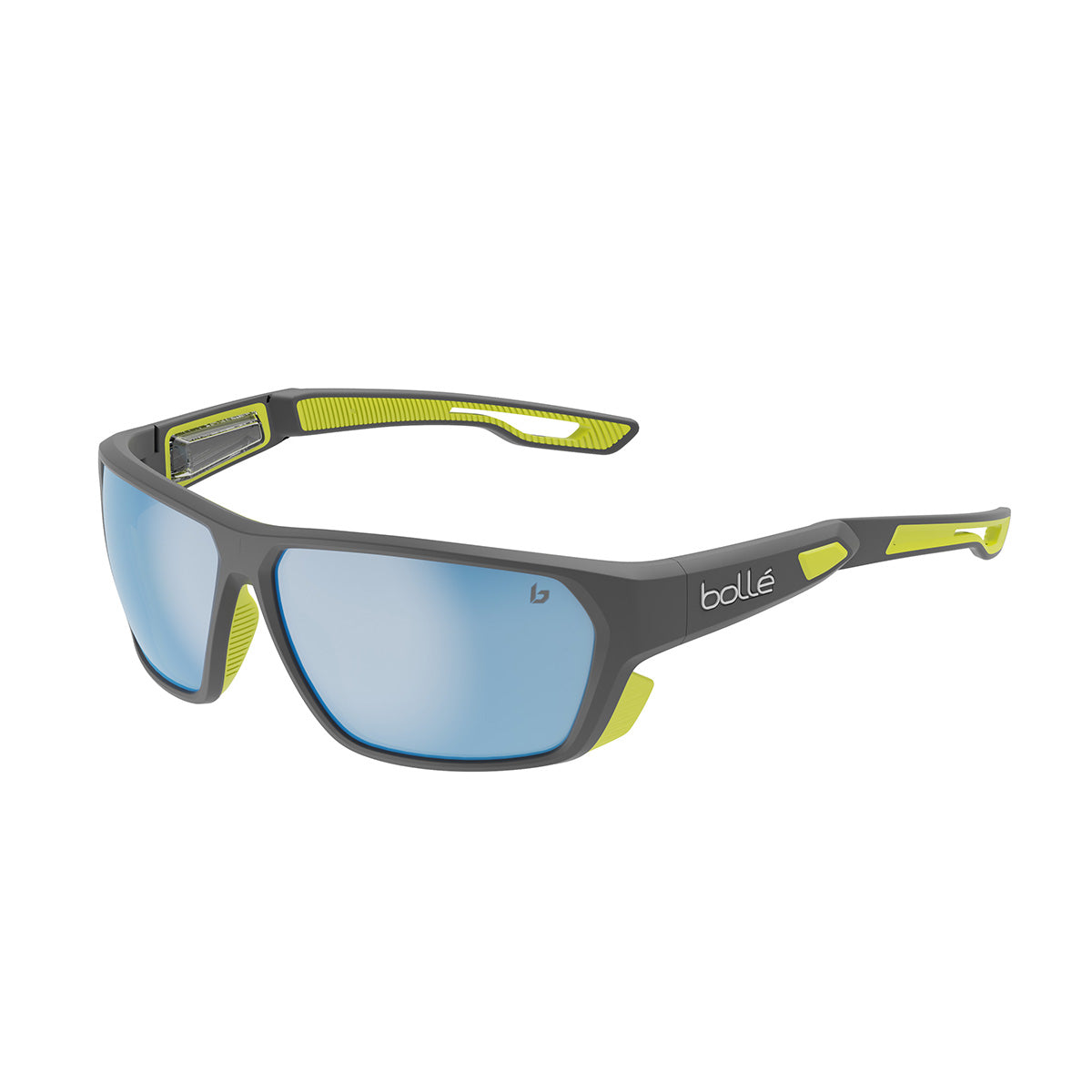 AIRFIN Grey Matte Acid - Sky Blue Polarized