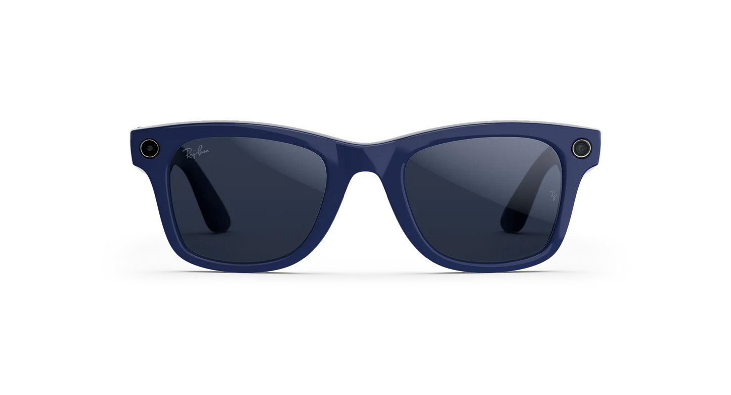 Ray-Ban Meta Wayfarer (Gen 2) – Cosmic Blue (Dark Blue Lenses)