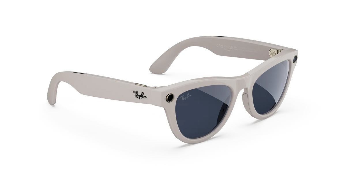 .Ray-Ban Meta Smart Glasses – Skyler (Gen 2) Shiny Chalky Grey