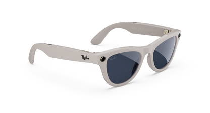 Ray-Ban Meta Smart Glasses – Skyler (Gen 2) Shiny Chalky Grey