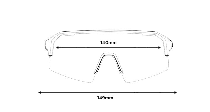 C-SHIFTER Sand Matte - Clear Ruby Photochromic