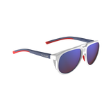 EUPHORIA White Blue Red Matte - Brown Blue