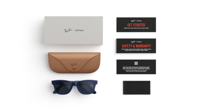 Ray-Ban Meta Wayfarer (Gen 2) – Cosmic Blue (Dark Blue Lenses)
