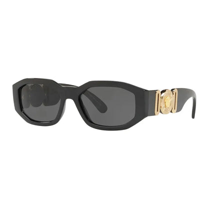 Versace Medusa Biggie Sunglasses – Black / Dark Grey (VE4361 GB1/87)